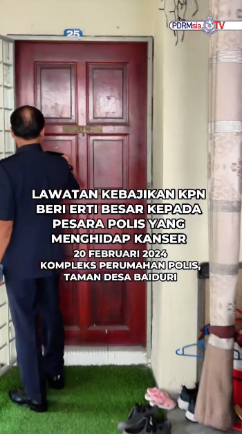 Video Pilihan Kpn Adakan Lawatan Kebajikan Ke Atas Pesara Polis Yang Menghidap Kanser