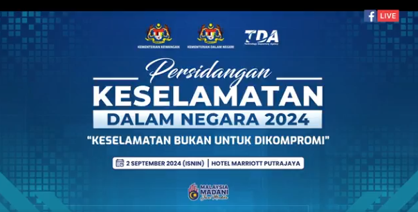 Siaran Langsung Penutup Persidangan Keselamatan Dalam Negara 2024