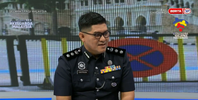 Live Hari Kebangsaan Ke 65 Kawalan Keselamatan Trafik Di Dataran Merdeka Kuala Lumpur