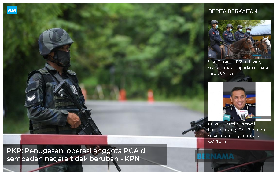 Pkp Covid 19 Op Benteng Artikel Pilihan Penugasan Operasi Anggota Pga Di Sempadan Negara Ketika Pkp Tidak Berubah Kpn