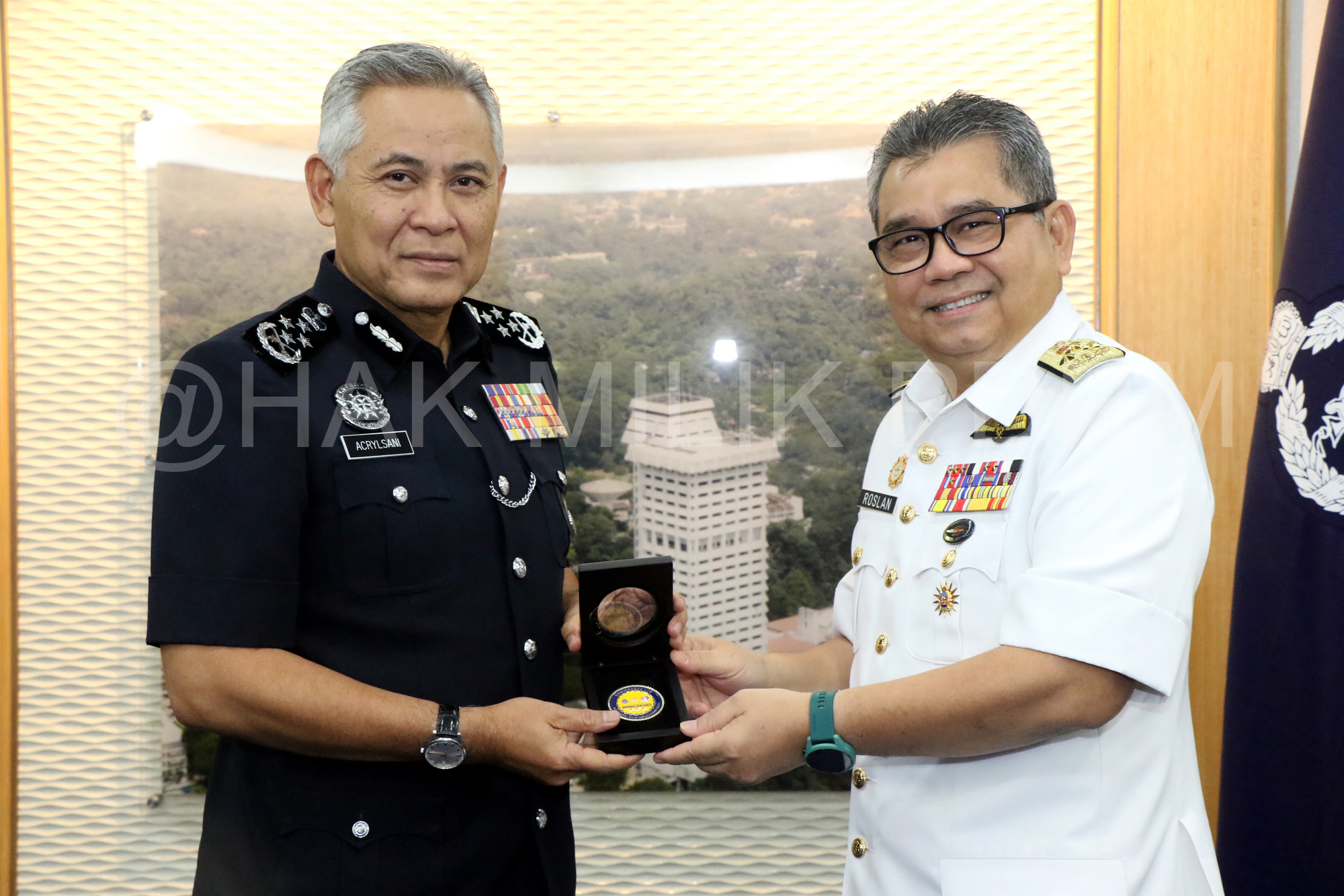 KPN TERIMA KUNJUNGAN HORMAT KOMANDER NTF