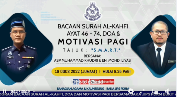 [LIVE] PROGRAM BACAAN SURAH AL-KAHFI, DOA DAN MOTIVASI PAGI