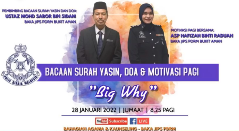 [LIVE] PROGRAM BACAAN SURAH YASIN, DOA DAN MOTIVASI PAGI