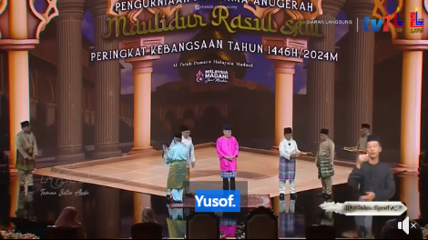 Live Sambutan Maulidur Rasul Saw Peringkat Kebangsaan Tahun 1446 2024