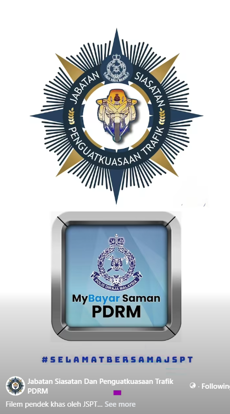 Video Pilihan Hebahan Aplikasi Mybayar Saman