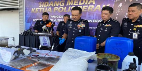 Waragainstdrugs Artikel Pilihan Polis Rampas Dadah Dan Harta Bernilai Rm6 7 Juta Terbesar Tahun Ini Di Perak