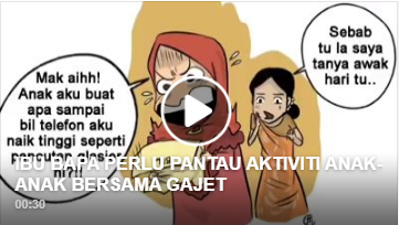 Jomberingat Ibu Bapa Perlu Pantau Aktiviti Anak Anak Bersama Gajet
