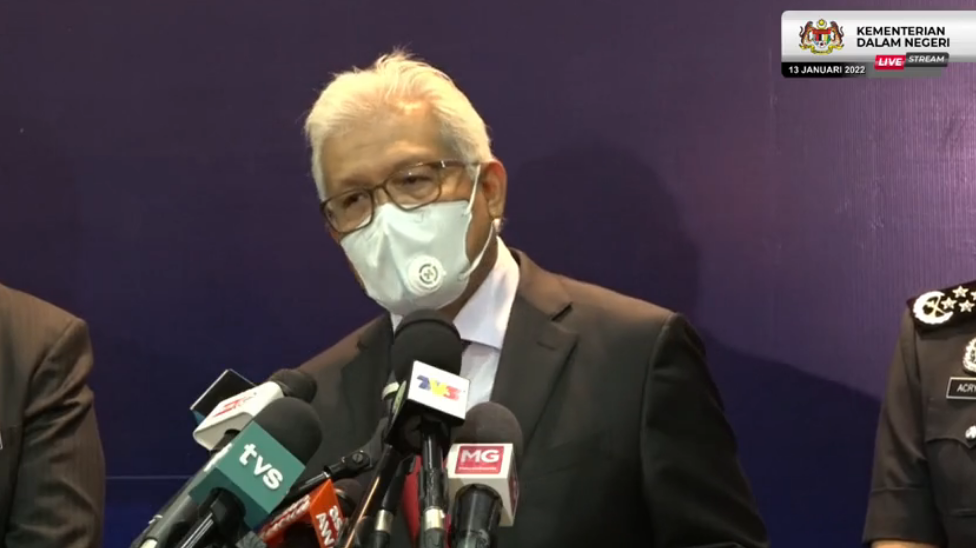 Sidang Media Perhimpunan Bulanan Dan Amanat Tahun Baharu 2022