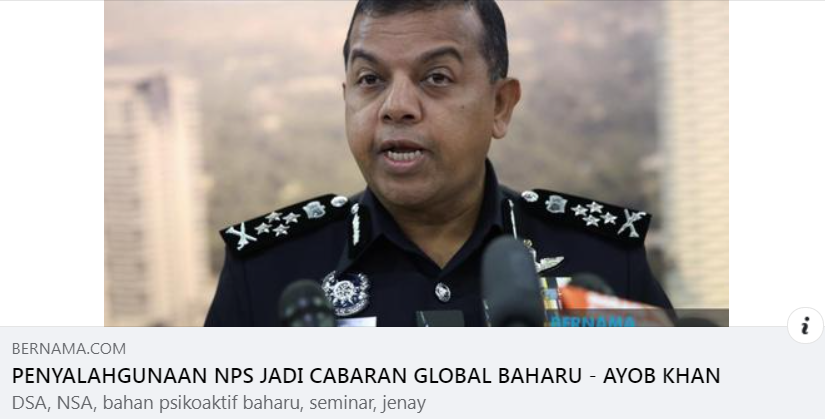 Artikel Pilihan Penyalahgunaan Nps Jadi Cabaran Global Baharu Timbalan Kpn