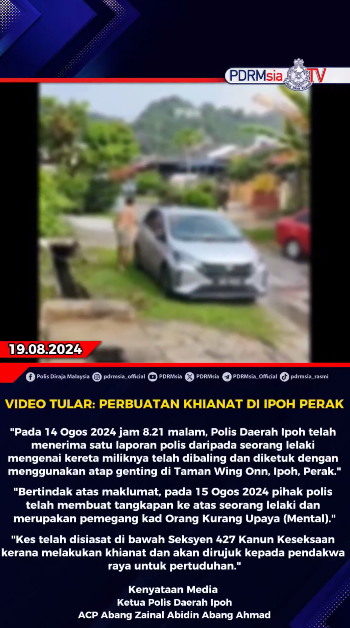 Video Tular Perbuatan Khianat Di Ipoh Perak