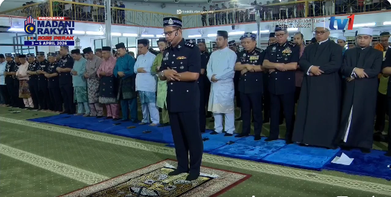 Live Hari Polis Ke 219 Solat Jumaat Di Masjid Bukit Aman
