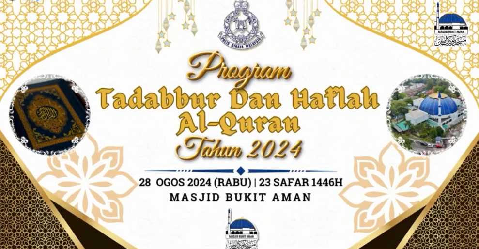 Live Program Tadabbur Haflah Al Quran Sempena Sambutan Kemerdekaan Tahun 2024