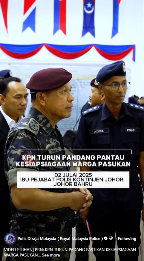 Video Pilihan Prn Kpn Turun Padang Pastikan Kesiapsiagaan Warga Pasukan
