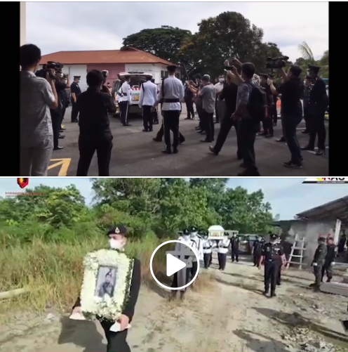 Video Pilihan Upacara Penghormatan Negeri Dan Majlis Pengkebumian Mendiang Si B Ngalinuh Bala