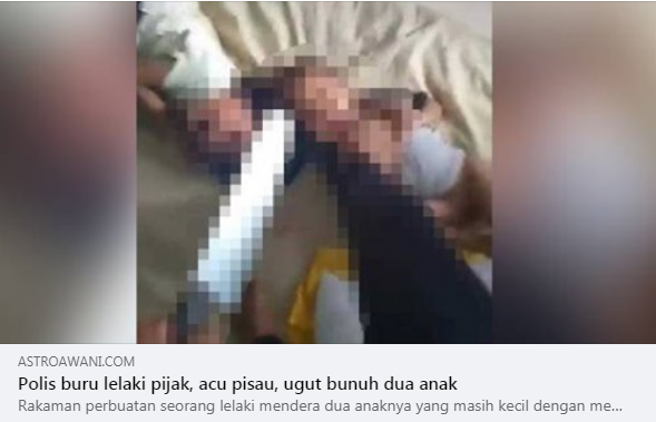 Artikel Pilihan Video Tular Polis Buru Lelaki Acu Pisau Ugut Bunuh Dua Anak