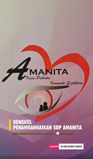 Video Pilihan Sop Amanita Ditambah Baik Demi Keselamatan Komuniti Masa Kini