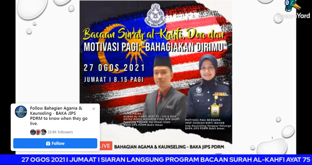 [LIVE] PROGRAM BACAAN SURAH AL-KAHFI, MOTIVASI PAGI DAN DOA SELAMAT