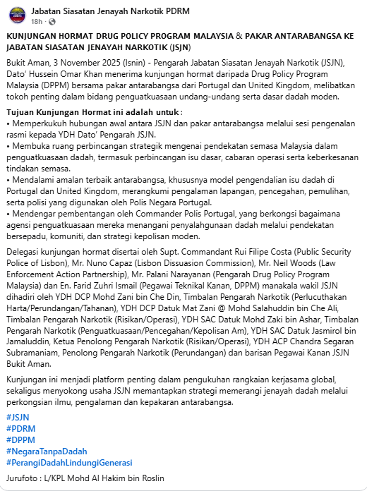 Posting Pilihan Pengarah Jsjn Terima Kunjungan Hormat Delegasi Dppm Dan Pakar Antarabangsa