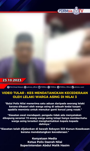 Video Tular Kes Mendatangkan Kecederaan Oleh Lelaki Warga Asing Di Nilai 3