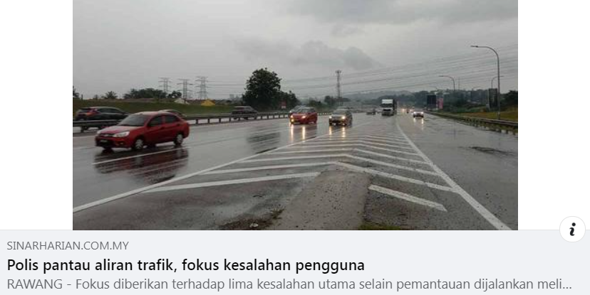 Artikel Pilihan Polis Pantau Aliran Trafik Fokus Kesalahan Pengguna