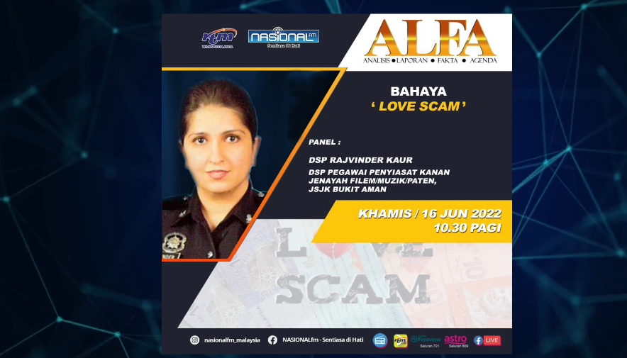 Live Segmen Alfa102 Di Nasional Fm Bahaya Love Scam
