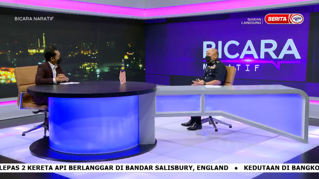 Live Bicara Naratif Pencegahan Jenayah Dalam Talian