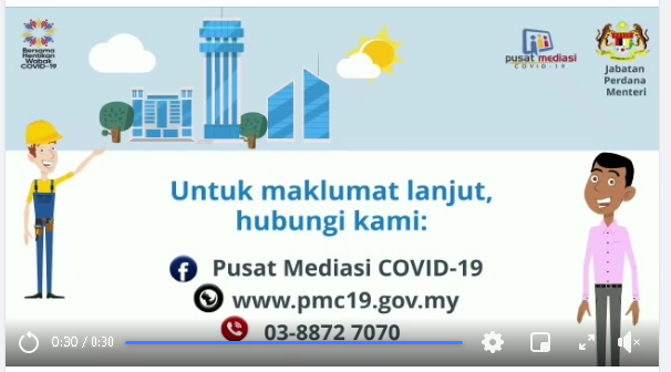 Hebahan Perkhidmatan Pusat Mediasi Covid 19
