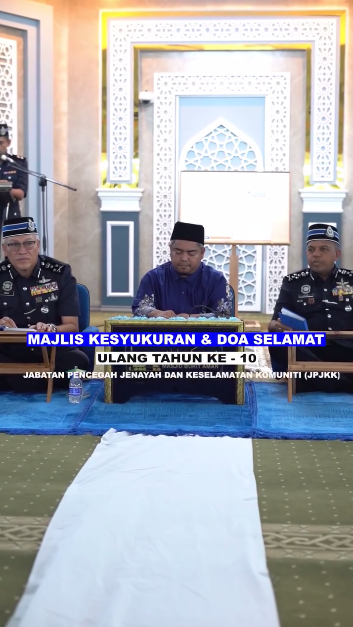 Video Pilihan Majlis Kesyukuran Dan Doa Selamat Sempena Hari Ulang Tahun Penubuhan Jpjkk Ke 10