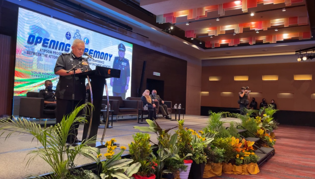 Live Persidangan Pendakwaan Dan Penguatkuasaan Atipsom Antara Jabatan Peguam Negara Dan Agensi Agensi Penguatkuasaan Bagi Tahun 2022