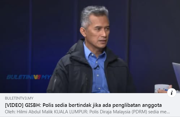Artikel Pilihan Gisbh Polis Sedia Bertindak Jika Ada Penglibatan Anggota Pengarah Jsj
