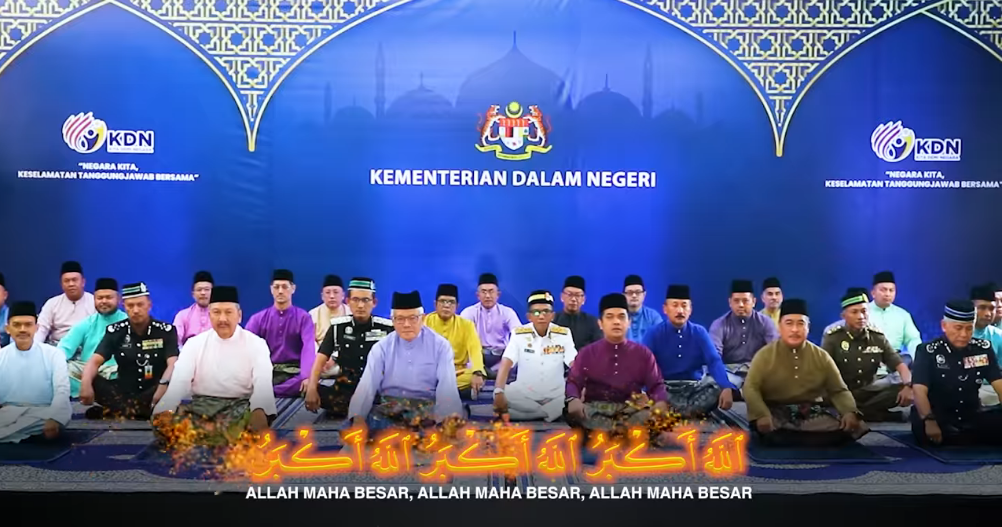 Video Pilihan Takbir Hari Raya Bersama Kpn Serta Warga Kdn