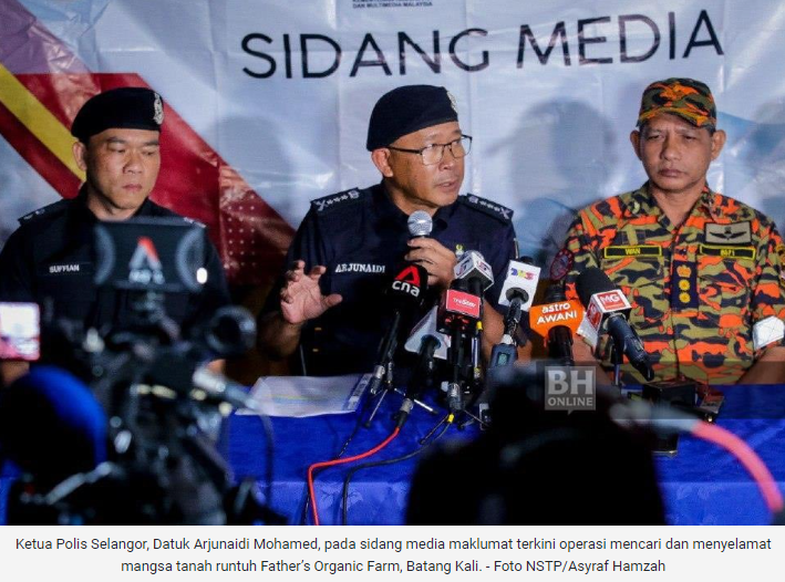 Artikel Pilihan Jumlah Sebenar Mangsa Tanah Runtuh 92 Orang Seorang Kanak Kanak Masih Hilang