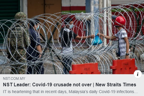 Covid 19 Artikel Pilihan Covid 19 Crusade Not Over