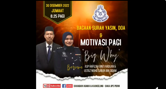 [LIVE] PROGRAM BACAAN SURAH YASIN, DOA DAN MOTIVASI PAGI