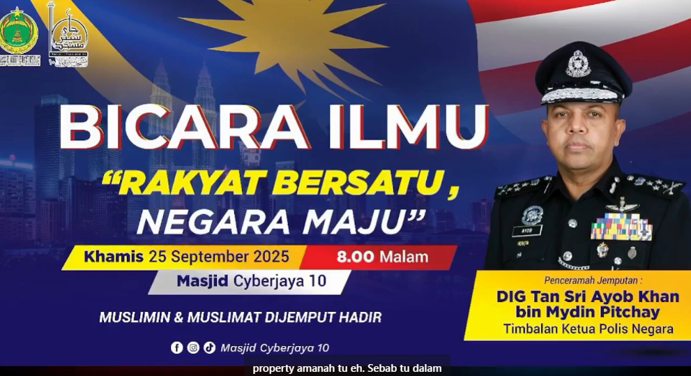Live Program Bicara Hari Malaysia Rakyat Bersatu Negara Maju
