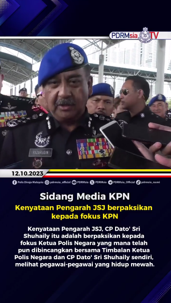 Video Pilihan Kenyataan Pengarah Jsj Berpaksikan Kepada Fokus Kpn