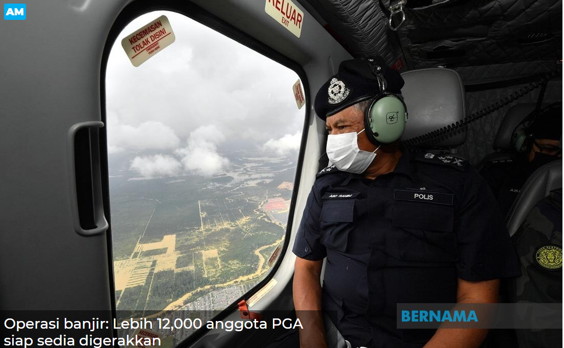 Artikel Pilihan Operasi Banjir Lebih 12 000 Anggota Pga Siap Sedia Digerakkan