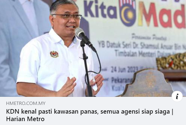 Artikel Pilihan Prn Kdn Kenal Pasti Kawasan Panas Semua Agensi Siap Siaga