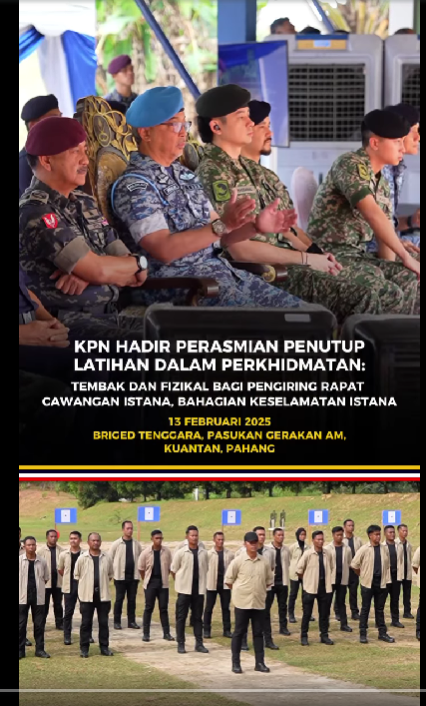 Video Pilihan Kpn Hadir Perasmian Penutup Ldp Tembak Dan Fizikal Bagi Pengiring Rapat Cawangan Istana Bahagian Keselamatan Istana