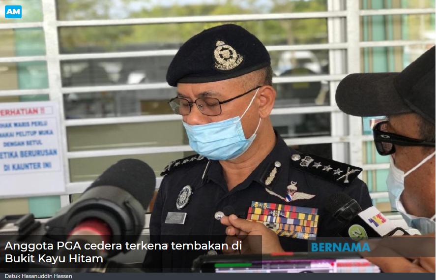 Pkpp Covid 19 Op Benteng Artikel Pilihan Anggota Pga Cedera Terkena Tembakan Di Bukit Kayu Hitam Petang Tadi