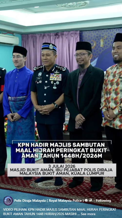 Video Pilihan Kpn Hadir Majlis Sambutan Maal Hijrah Peringkat Bukit Aman Tahun 1448 Hijrah 2026 Masihi