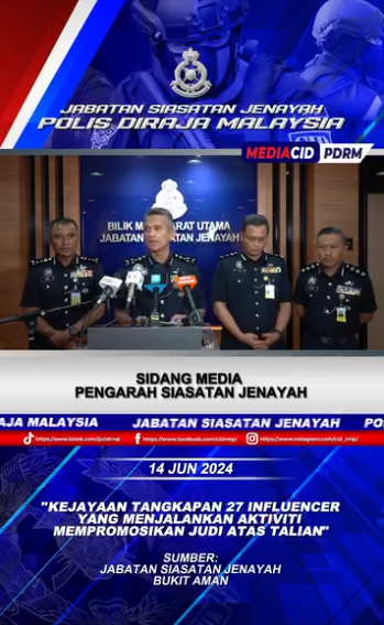 VIDEO PILIHAN: SIDANG MEDIA PENGARAH JABATAN SIASATAN JENAYAH