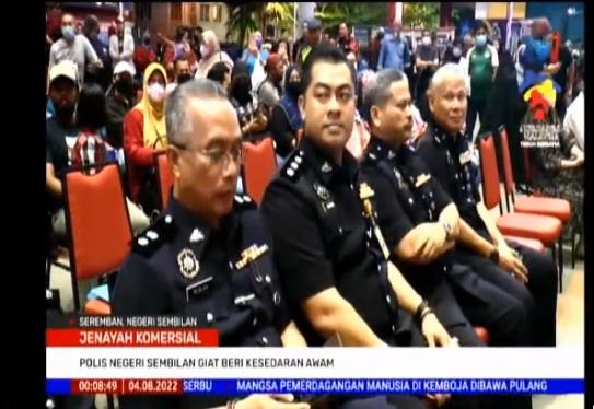 Besmartstayalert Letsfightscammertogether Video Pilihan Kempen Anti Scam Pdrm 2022 Polis Negeri Sembilan Giat Beri Kesedaran Awam