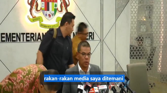 Live Sidang Media Khas Menteri Dalam Negeri