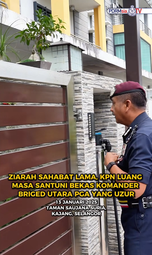 VIDEO PILIHAN: ZIARAH SAHABAT LAMA, KPN LUANG MASA SANTUNI BEKAS KOMANDER BRIGED UTARA PGA YANG UZUR