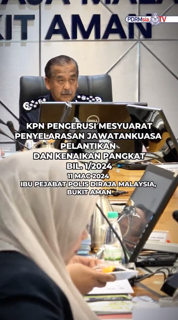 Video Pilihan Kpn Pengerusikan Mesyuarat Jawatankuasa Pelantikan Dan Kenaikan Pangkat Spp
