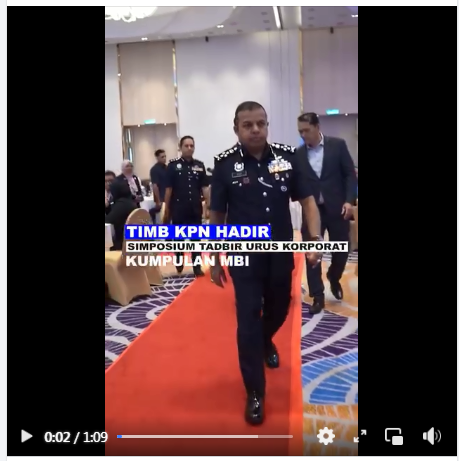 Video Pilihan Timbalan Kpn Hadir Undangan Sebagai Pembentang Dalam Simposium Tadbir Urus Korporat Kumpulan Mbi
