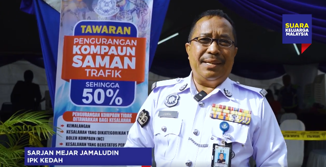 Hebahan Aspirasi Keluarga Malaysia Hari Terakhir Tawaran Diskaun Saman Trafik Sehingga 50