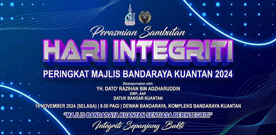 Live Cabaran Integriti Dalam Kalangan Penjawat Awam