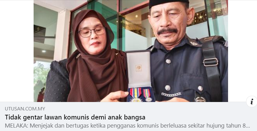 30092023 #BiarJasaJadiKenangan ARTIKEL PILIHAN: TIDAK GENTAR LAWAN KOMUNIS DEMI ANAK BANGSA